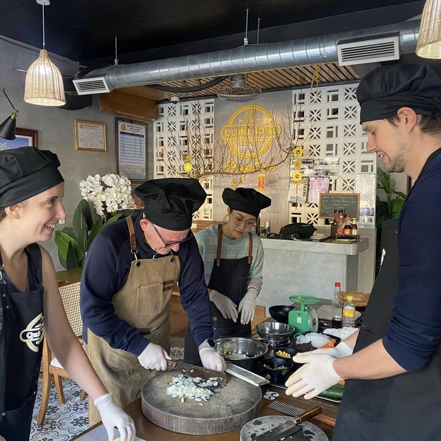 COOKING CLASS AT QUIRI HOTEL CAT BA