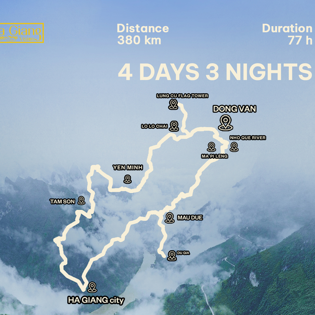 HA GIANG LOOP: 4 DAYS 3 NIGHTS
